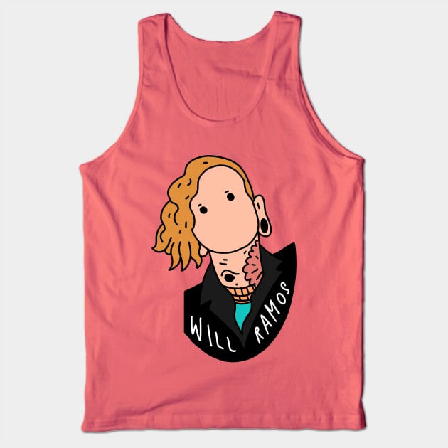 Will Ramos Lorna Shore Cartoon Tank Top by Raywolf